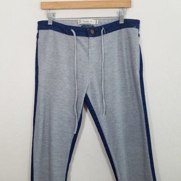 Zara BAGGY Premium Wash Collection Jeans Pants Gray/Blue Size 6 - Picture 2 of 10